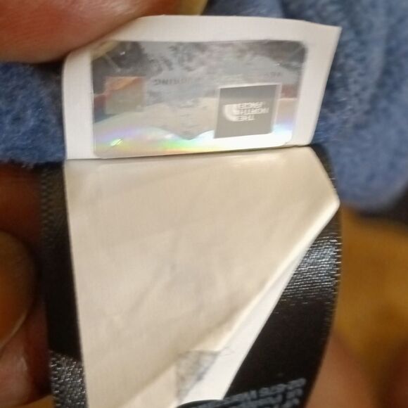 The North Face Men's 1/4 Zip Blue Pull Over Fleece Jacket Sz L - Picture 5 of 5